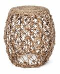 Bizzotto Taburet fibre naturale maro Amelina 30x50 cm (0680551)