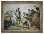 Norand Tablou inramat - Emile Jean Horace Vernet - Batalia de la Wagram, 6 iulie 1809 (B_GOLD_45542)