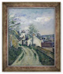 Norand Tablou inramat - Paul Cezanne - Casa doctorului Gachet 1828-1909 la Auvers (B_GOLD_197272)