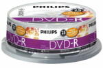 Philips DVD-R 25 buc. /cutie, 4.7GB PHILLIPS (DM4S6B25F/00) - roveli