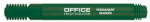 Office Products Marker permanent, varf rotund 1-3mm, Office Products - Verde (OF-17071211-02)