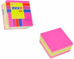 STICK'N Cub notite autoadeziv 51x51 mm, 250 file, roz, STICK'N (HO-21533) - roveli