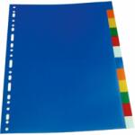 OPTIMA Separatoare plastic color, 5 culori/set, OPTIMA (OP-405 OD)