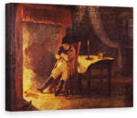 Norand Tablou Canvas - Nicolas Toussaint Charlet - Seara Bataliei de la Champaubert (B161796)