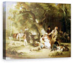 Norand Tablou Canvas - William Frederick Witherington - Ora de cina a lui Woodman (B45265)