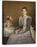 Norand Tablou Canvas - John Everett Millais - Portretul doamnei Joseph Chamberlain 1864-1957 (B190011)