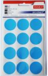 TANEX Etichete autoadezive rotunde, D32 mm, 60 buc/set, TANEX - albastru (TX-OFC-133-BL)