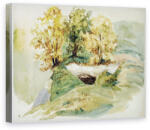 Norand Tablou Canvas - Ferdinand Victor Eugene Delacroix - Trei copaci la marginea unui deal (B391426)