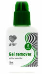 Lovely Gel Remover Lovely 15 ml pentru indepartarea extensiilor de gene, cu aroma de aloe (lovely_remGel_aloe15)