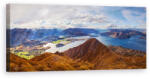 Norand Tablou Canvas - Varful Lui Roy, Munti, Lumina Soarelui, Panorama, Noua Zeelanda (03296)