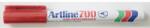 ARTLINE Marker permanent ARTLINE 700, corp metalic, 0.7 mm - rosu (EK-700-RE)