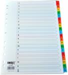 Optima Index carton Mylar alfabetic A-Z, margine color, OPTIMA (OP-420 AZ MY MC)