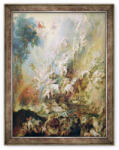 Norand Tablou inramat - Peter Paul Rubens - Caderea celor blestemati (B_GOLD_159023)