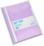 JETFILE Dosar plastic cu sina si gauri, 50 buc/set, JETFILE - Lila (JT1660206)