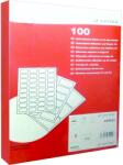 A-SERIES Etichete autocolante albe 14/A4, 105x42.4mm, 100 coli/top, A-SERIES (AY000111) - roveli