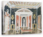 Norand Tablou Canvas - Rex Whistler - Proiecte pentru Mandrie si prejudecati produse la Teatrul St. James, februarie 1936 pen (B291611)