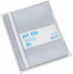 JETFILE Dosar plastic cu sina si gauri, 50 buc/set, JETFILE - Gri (JT1660201)