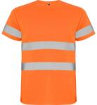 Roly Tricou tehnic Hi-Vis Roly Delta, pentru barbati, Portocaliu Fluorescent, XL HV931004223
