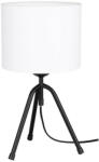  Tami asztali lámpa E27-es foglalat, 1 izzós, 60W fekete-fehér