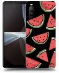 Picasee Husă neagră din silicon pentru Sony Xperia 10 III - Melone