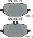 TEXTAR set placute frana, frana disc TEXTAR Q+ 2652601 (2652601)