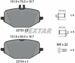 TEXTAR set placute frana, frana disc TEXTAR Q+ 2272303 (2272303)