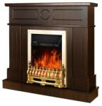 Art Flame GALILEO gold & AMBASADOR 1048x978x300 mm dark brown