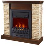 Art Flame PLUTON & ROCK 980x883x300 mm brown