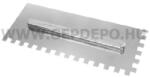 Bihui fogazott glettvas lap - 280 x 115 mm, 10 mm-es fogakkal (PTSJ10)