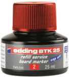 edding BTK25 Tinta utántöltő táblamarkerhez piros 25ml (7270077001)