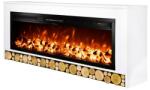 Art Flame TANZANIA & RIO 1500x630x300 mm white