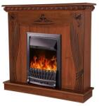 Art Flame PLUTON & NAPOLI 1100x1016x300 mm walnut brown