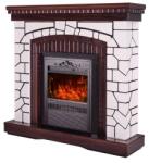 Art Flame CRISTINA & NAZARII 1080x860x245 mm walnut brown