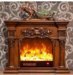 Art Flame SAVAGE 1200x1020x330 mm walnut brown