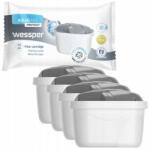 Wessper 4 db Wessper AquaMax Protect vízszűrő patron (AQUAPHOR, WESSPER, BRITA MAXTRA PLUS + kompatibilis)