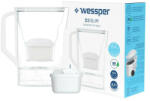 Wessper D3 Slim Aquamax 2, 7 literes vízszűrő kancsó (fehér)