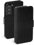 Krusell Husa Krusell Leather PhoneWallet Samsung Galaxy S22+ black (62471) (T-MLX48688) - vexio