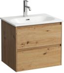 Laufen Lua 60 cm mosdószekrény mosdóval, vad tölgy H8600832671041 (H8600832671041)