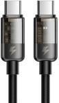 Mcdodo USB-C-USB-C Mcdodo kábel CA-2840, PD 100W, 1, 8m (fekete) (CA-2841)