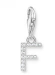 Thomas Sabo "F" betű charm cirkóniával - 1946-051-14 (1946-051-14)