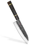 FISSMAN Cutit Santoku Fissman-Kensei Bokuden, otel AUS-8, 18 cm, argintiu maro (FI-2553)