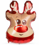 Family Collection Karácsonyi lufi - alumínium fólia - rénszarvas - 70 x 48 cm Family 58241C (58241C)