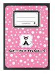 ICO Füzet, tűzött, A5, lecke, 34 lap, ICO "Cats-dots