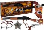LeanToys Set de joaca pentru copii, pusca, pistol si accesorii Cowboy LeanToys, 4032 - produsecopii