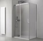 SAPHO Zuhanykabin, Sapho THRON LINE SQUARE TL1180-5002 szögletes zuhanykabin szögletes görgőszettel 110