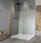 SAPHO Walk-in, Sapho VARIO GOLD MATT GX1280-01 WALK-IN fix zuhanyfal 800mm, matt arany Walk-in fali pro