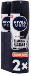 Nivea Men Invisible For Black & White Original antiperspirant antiperspirant 2 x 150 ml pentru bărbați