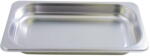 Bosch Tava mica neperforata BOSCH Small Unperforated Steam Oven Pan HEZ36D163 - 00577552, Gastronorm dish GN1/3, L17.6cm, l32.5cm, H4cm, Otel inoxidabil, Pentru cuptoare cu aburi (HEZ36D163)