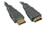 PremiumCord HDMI-HDMI hosszabbító kábel 10m, aranyozott csatlakozókkal (kphdmf10)