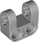 LEGO® 69819c86 - LEGO világosszürke technic csatlakozó 2 pin és tengely 90° elforgatva, megerősített oldalakkal (69819c86)